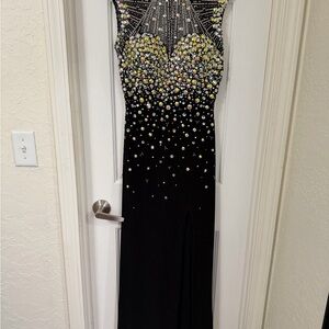 Black Sparkly Prom Dress